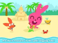 Purple Pink Summer Beach-Kids Party Education App Screen Shot 19