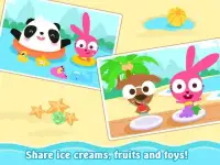 Purple Pink Summer Beach-Kids Party Education App Screen Shot 10