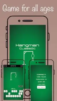 Hangman Classic Free Screen Shot 1