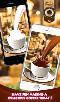 Hot Coffee Maker -Chocolate cappuccino latte coffe Screen Shot 3