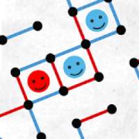 Classic Dots and Boxes - Emoji Squares Board Games