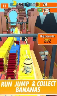 Free Banana subway rush 3D Screen Shot 0