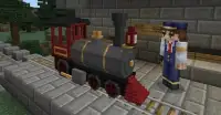 Train and Locomotive Mod for MCPE Screen Shot 1