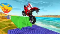 Mega Ramps Bike Simulator : 3D Impossible Tracks Screen Shot 4