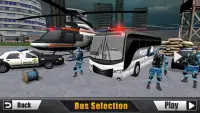 Real Police Bus : Cop Bus Simulator Screen Shot 4