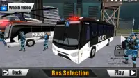 Real Police Bus : Cop Bus Simulator Screen Shot 6