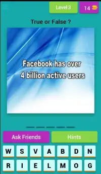 Facebook Quiz App : Social Networking Trivia Game Screen Shot 8