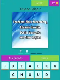 Facebook Quiz App : Social Networking Trivia Game Screen Shot 7