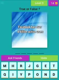 Facebook Quiz App : Social Networking Trivia Game Screen Shot 0