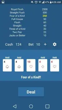 Pocket Poker Screen Shot 1