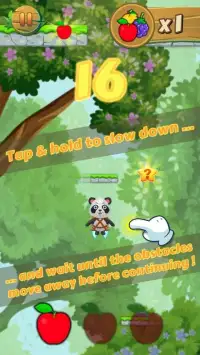 Slow Down Panda: Flying Fast Tap Quest Screen Shot 22