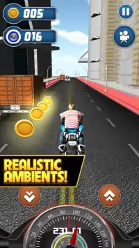 Moto Bike Racing 3D - Motor Race Rider Speed Screen Shot 3