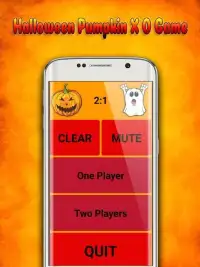 Halloween Pumpkin X O Game Screen Shot 3