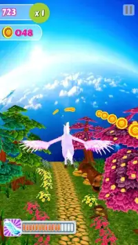 Unicorn Dash Fly Pegasus 3D HD Screen Shot 3