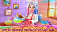 Unicorn Ice Cream Cake Maker : Sweet Dessert Shop Screen Shot 23