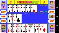 Poker Runs Fast Screen Shot 1