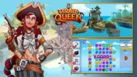Pirate Queen: Match 3 - Adventure puzzle game Screen Shot 19
