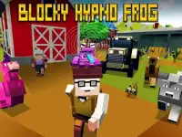 Blocky Hypno Frog Simulator - Hypnotize and Fun! Screen Shot 7