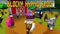 Blocky Hypno Frog Simulator - Hypnotize and Fun! Screen Shot 3