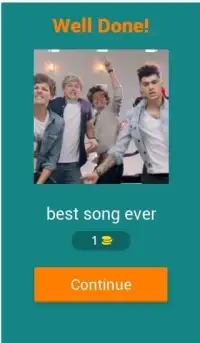 Guess The Song by One Direction Screen Shot 3