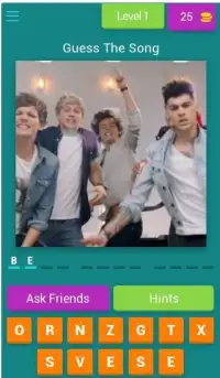 Guess The Song by One Direction Screen Shot 4