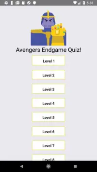 Endgame Quiz Avengers - Superhero Screen Shot 5