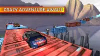 Ultimate Impossible Car Stunt Track Racing Screen Shot 2