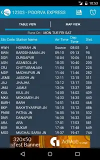 Indian Rail Train Status Screen Shot 25