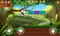 Panda Run - Jungle Adventure Screen Shot 2