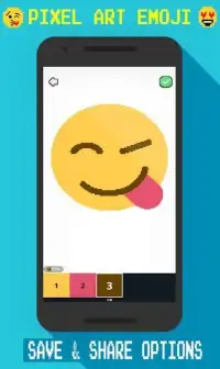 Pixel Art Emoji - Coloring Games Screen Shot 0