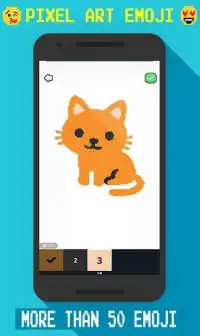 Pixel Art Emoji - रंगीन गेम्स Screen Shot 1