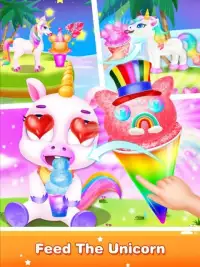 Unicorn Snow Cone - Rainbow Princess Screen Shot 7