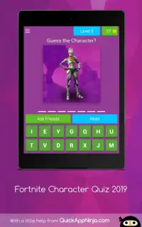 Fortnite Character Quiz 2019 Screen Shot 18