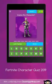 Fortnite Character Quiz 2019 Screen Shot 4