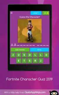 Fortnite Character Quiz 2019 Screen Shot 10