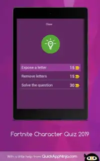 Fortnite Character Quiz 2019 Screen Shot 1