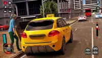 New York Taxi Driving Sim 3D Screen Shot 1