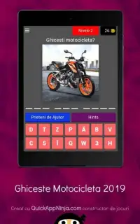 Ghiceste Motocicleta 2019 Screen Shot 4