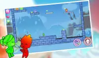 Fire boy and ice girl: Candy world Adventure Screen Shot 1