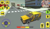 Classic Taxi Driver : Crazy Town Screen Shot 3