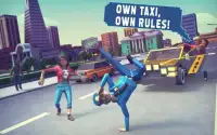 Classic Taxi Driver : Crazy Town Screen Shot 14