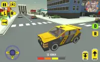 Classic Taxi Driver : Crazy Town Screen Shot 15