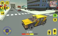 Classic Taxi Driver : Crazy Town Screen Shot 33