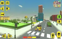 Classic Taxi Driver : Crazy Town Screen Shot 8