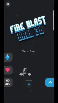 Fire Blast Ball 3D Screen Shot 1