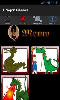 Dragon Games For Kids: Puzzle Screen Shot 5