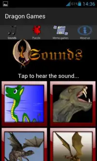 Dragon Games For Kids: Puzzle Screen Shot 3