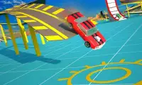 Extreme Car Stunts Impossible Tracks Screen Shot 1
