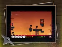 Ninja Games: Stupid Stickman vs Ninja Warrior Screen Shot 8