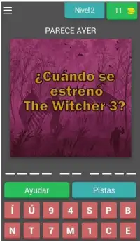 Preguntas The Witcher Screen Shot 2